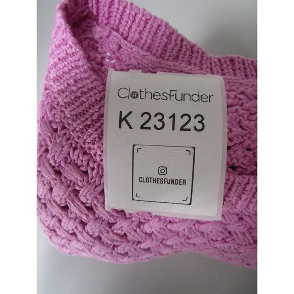 Lands End Sweater Small Pullover Woven knit Breathable Preppy - Picture 10 of 10